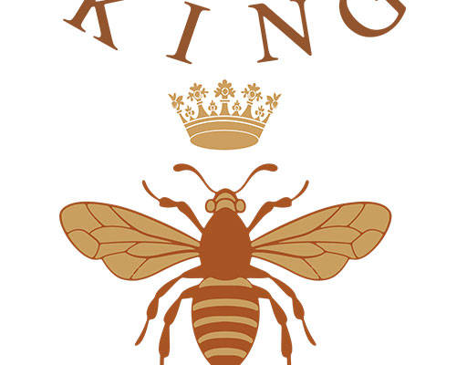 卡通蜜蜂矢量手绘蜜蜂动物矢量皇冠矢量图案昆虫