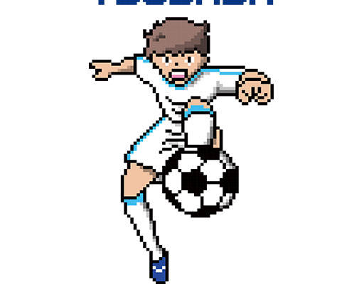 踢球男孩矢量卡通人物矢量手绘卡通男孩动画片男孩矢量