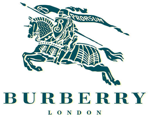 巴宝莉logo矢量英文字母矢量骑马人物剪影矢量