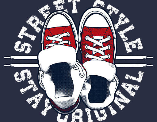 卡通鞋子矢量手绘鞋子破碎英文字母矢量板鞋矢量