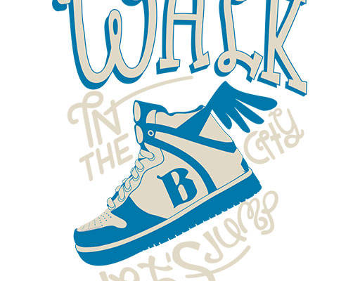 手绘鞋子矢量手写英文字母矢量卡通鞋子图案