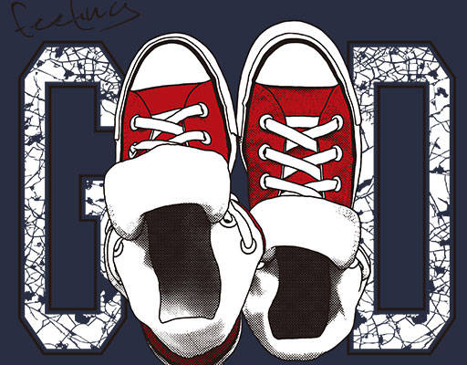 鞋子矢量手绘板鞋矢量破碎英文字母矢量红色鞋子矢量手绘鞋子