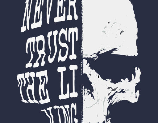 卡通骷髅头矢量英文字母矢量变形文字矢量