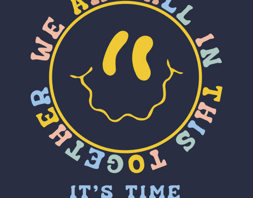 微笑表情矢量彩色英文字母矢量简约文字矢量