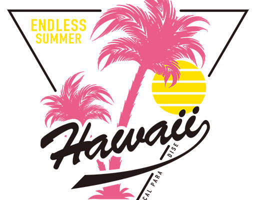 椰子树矢量英文字母矢量三角形矢量夏日风景矢量