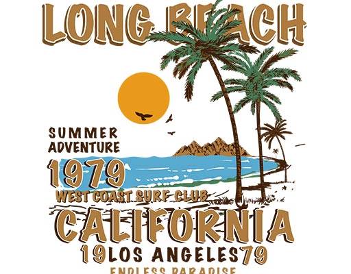 海滩矢量英文字母矢量海滩矢量椰子树矢量风景矢量