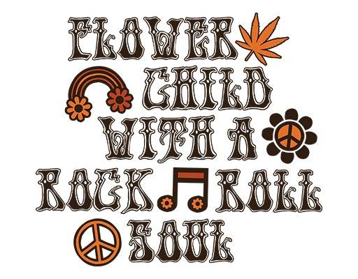 卡通花朵植物矢量变形文字矢量简约卡通文字