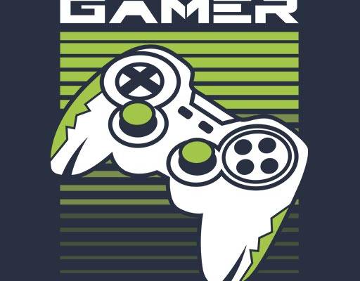 游戏手柄矢量卡通手柄英文字母矢量