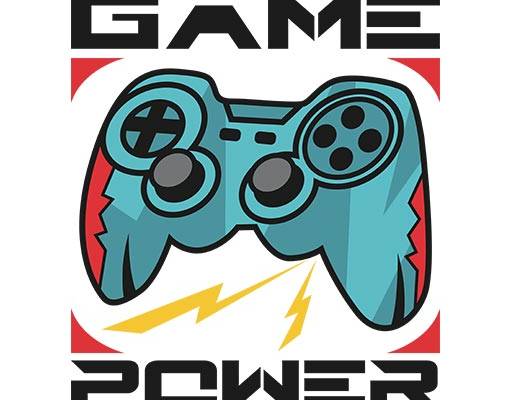 游戏手柄矢量卡通手柄英文字母矢量