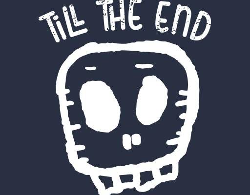 卡通骷髅头矢量英文字母矢量手绘英文字母