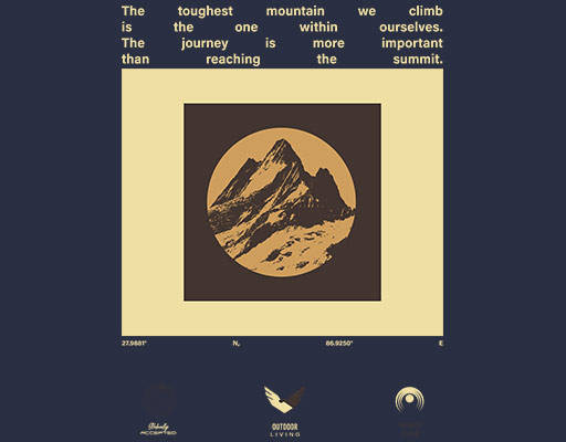 山峰矢量英文字母矢量圆形矢量风景图案山