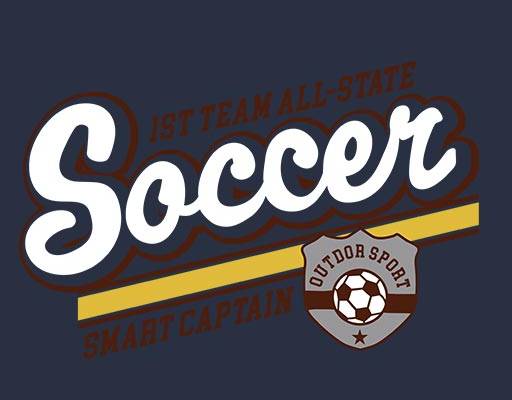 英文字母矢量足球徽章矢量简约文字