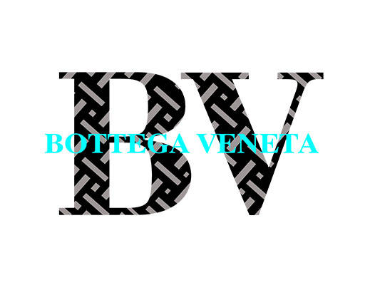 英文字母图案BV文字图案简约文字图案