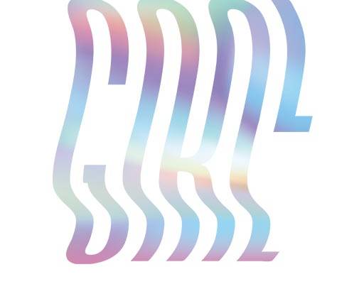 彩色英文字母矢量变形文字矢量