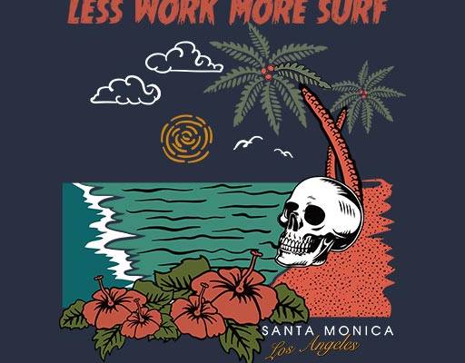 英文字母矢量骷髅头矢量鲜花矢量海浪矢量