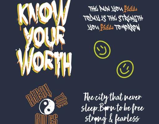 英文字母矢量卡通文字矢量手绘英文字母涂鸦英文字母