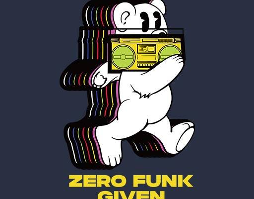 卡通小熊矢量听音乐的小熊彩色小熊卡通动物