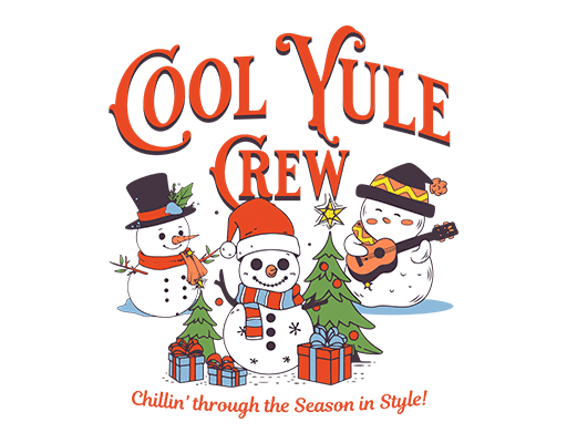 卡通雪人图案手写英文字母儿童印花素材圣诞树图案