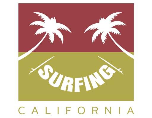 卡通椰子树矢量微笑表情矢量