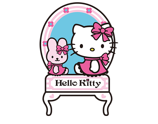 卡通HELLO KITTY图案动画片图案儿童印花素材
