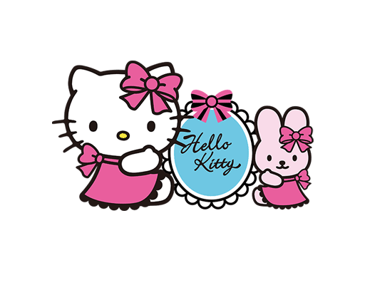 卡通HELLO KITTY图案动画片图案儿童印花素材