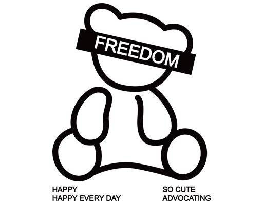 卡通小熊剪影矢量英文字母矢量断头小熊线条矢量