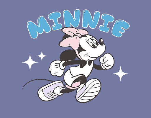 卡通米老鼠图案minnie米妮图案动画片图案儿童印花素材