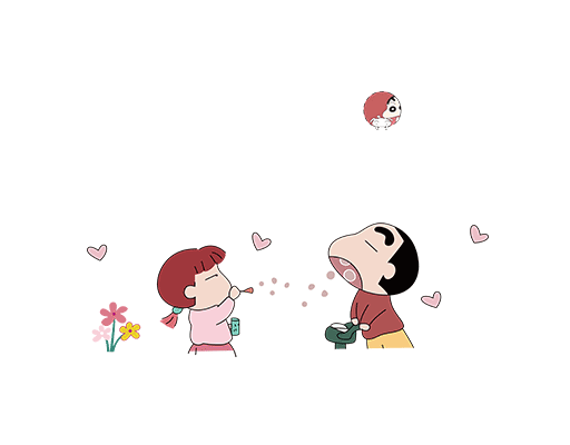 卡通蜡笔小新图案动画片图案儿童印花素材