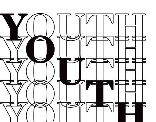 英文字母矢量英文字母线条图案