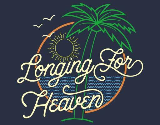 卡通椰子树矢量英文字母矢量手写文字圆形矢量