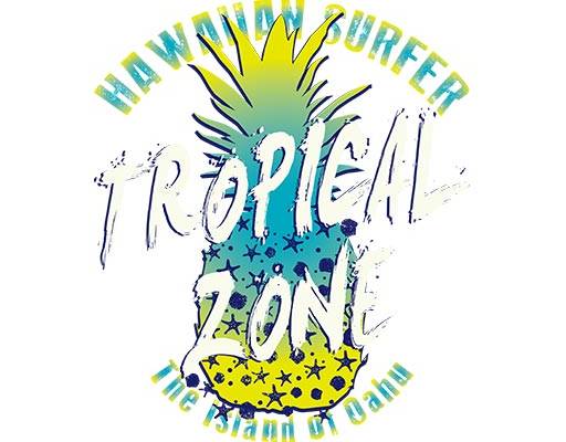 卡通菠萝矢量英文字母矢量手绘卡通水果