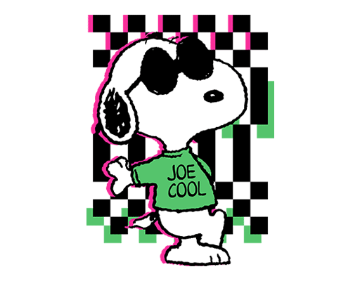 史努比卡通图案儿童印花素材动画片卡通图案SNOOPY印花素材