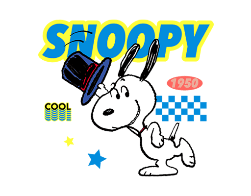 卡通动画片图案史努比卡通图案儿童印花素材snoopy印花图案