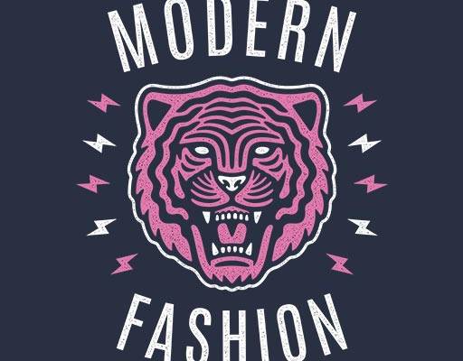 卡通老虎矢量老虎头像英文字母矢量卡通动物