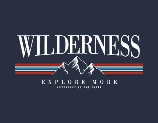 英文字母矢量山峰图案彩色线条矢量山剪影图案