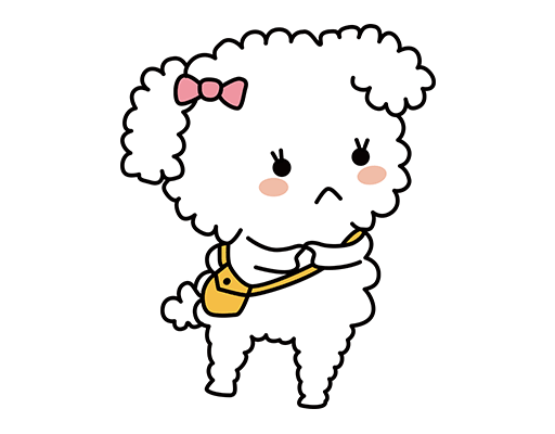 卡通动物图案手绘羊背书包的羊儿童印花素材可爱卡通动物