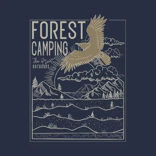 老鹰矢量卡通动物图案英文字母矢量线条矢量