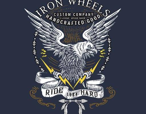 卡通老鹰矢量英文字母矢量欧美风格图案