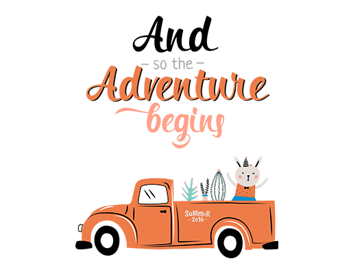 卡通汽车图案手写英文字母图案可爱卡通动物儿童印花素材