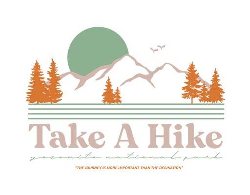 山峰矢量卡通树木太阳矢量英文字母矢量