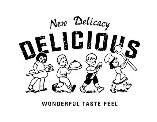 卡通人物图案手绘男孩女孩破碎英文字母