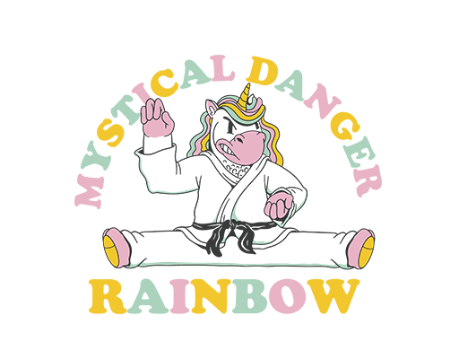 卡通独角兽图案彩色英文字母图案儿童印花素材卡通马图案