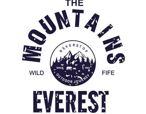 英文字母图案山峰图案破碎英文字母