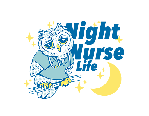 卡通猫头鹰图案卡通动物图案月亮图案儿童印花素材