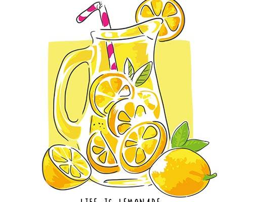 卡通水果矢量柠檬矢量饮料