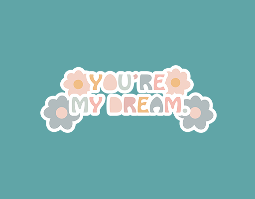 卡通英文字母图案卡通花朵图案手写英文字母儿童印花素材