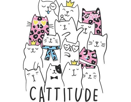 卡通猫咪矢量可爱卡通矢量手绘猫咪可爱卡通动物