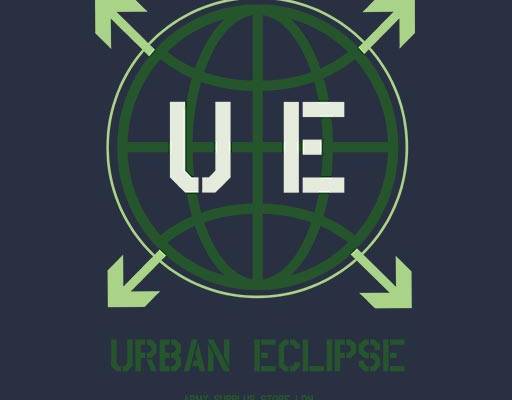 英文字母矢量圆形矢量图案线条矢量图案