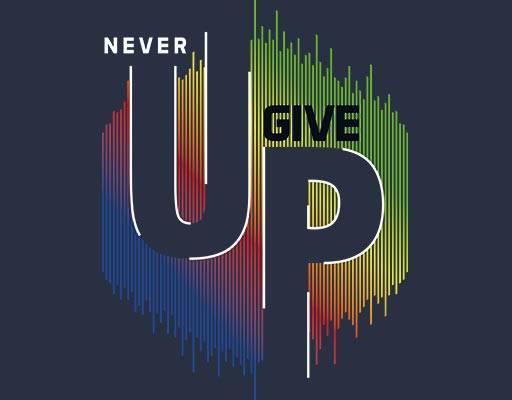 彩色英文字母彩色线条矢量线条图案