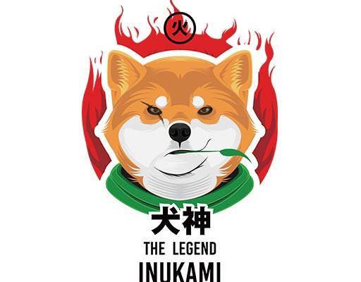 卡通狗头像手绘卡通动物中文字母矢量火焰矢量